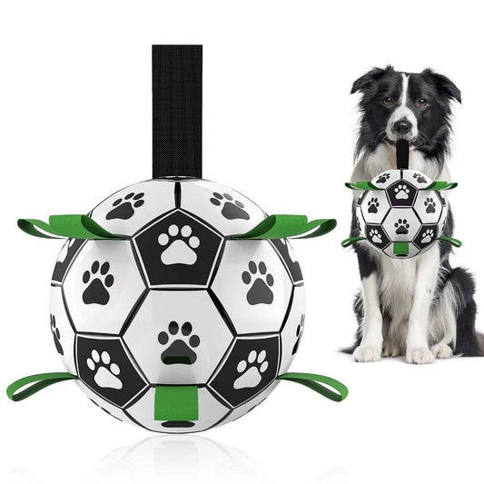 BounceBuddy™ Dog Football Toy