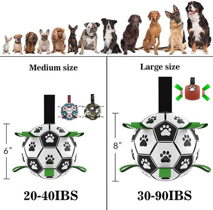 BounceBuddy™ Dog Football Toy