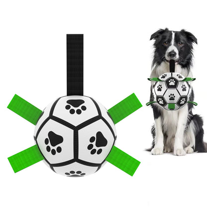 BounceBuddy™ Dog Football Toy